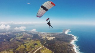 Skydiving in stunning Plettenberg Bay